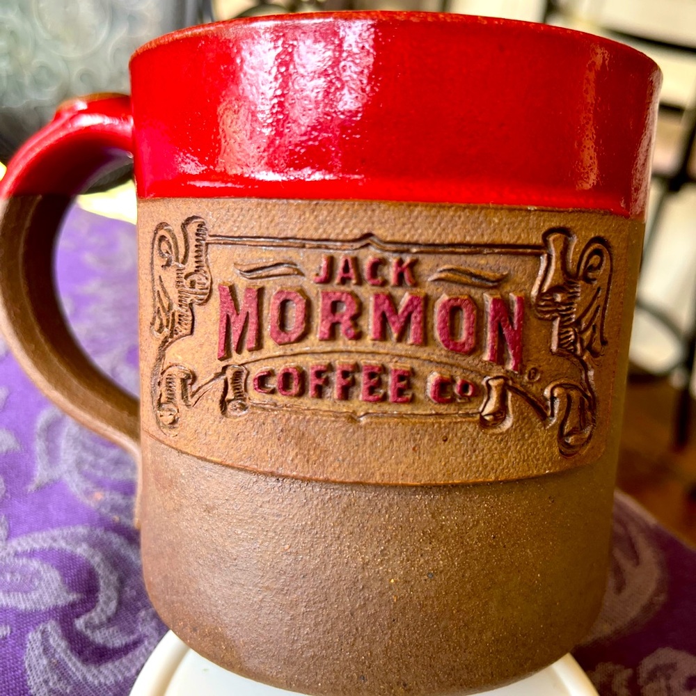 Women-owned Handthrewn Pottery Business ‘Mean Mugs’ Coffee Mug.  Stoneware